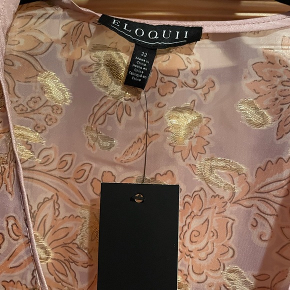 Clipped Jacquard Ruffle Mini Dress - Picture 4 of 9